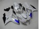 2006-2007 White Blue Suzuki GSXR 600/750 Motorcylce Fairings UK