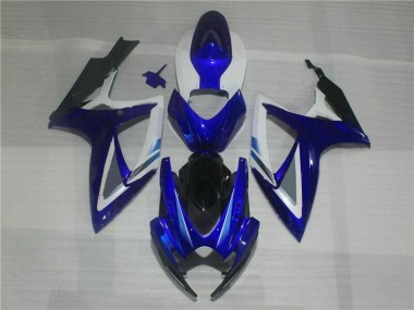 2006-2007 Blue White Suzuki GSXR 600/750 Bike Fairing UK