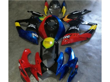 2006-2007 Red Blue Suzuki GSXR 600/750 Motorbike Fairing UK