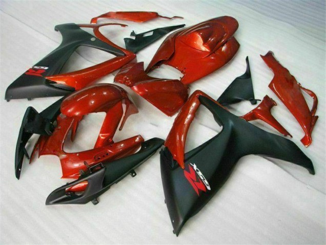 2006-2007 Red Black Suzuki GSXR 600/750 Motorcycle Bodywork UK