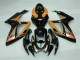 2006-2007 Black Orange Suzuki GSXR 600/750 Bike Fairings UK