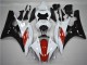 2006-2007 Red White Black Yamaha YZF R6 Moto Fairings UK