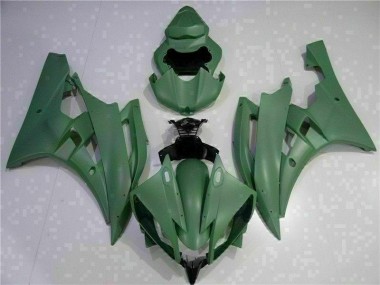 2006-2007 Green Yamaha YZF R6 Motorcycle Fairings Kit UK