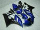 2006-2007 Blue Black Yamaha YZF R6 Motorcycle Fairing Kit UK