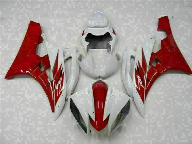 2006-2007 Red White Yamaha YZF R6 Motorcycle Bodywork UK