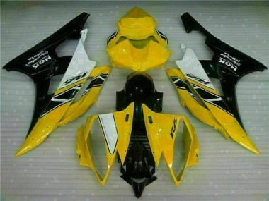 2006-2007 Yellow Black Yamaha YZF R6 Motorbike Fairing UK