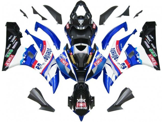 2006-2007 Blue Black Sterilgard Yamaha YZF R6 Motorbike Fairing UK