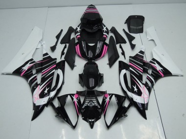 2006-2007 Pink Star Yamaha YZF R6 Bike Fairings UK