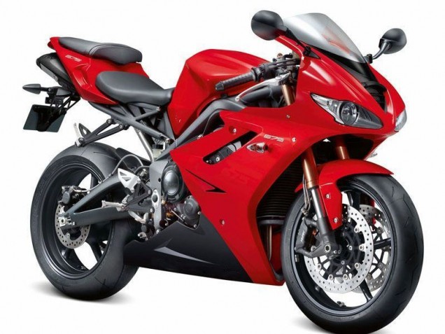 2006-2008 Red Black Triumph Daytona 675 Triple Motorcycle Fairings UK