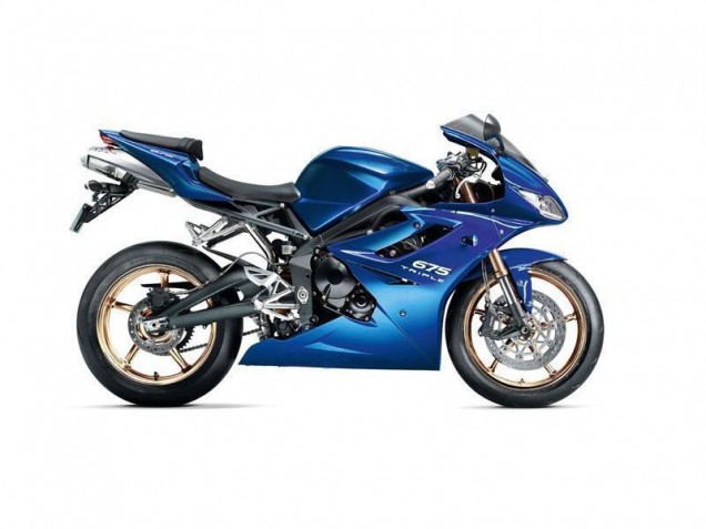 2006-2008 Blue Triumph Daytona 675 Triple Motorcycle Fairing Kits UK