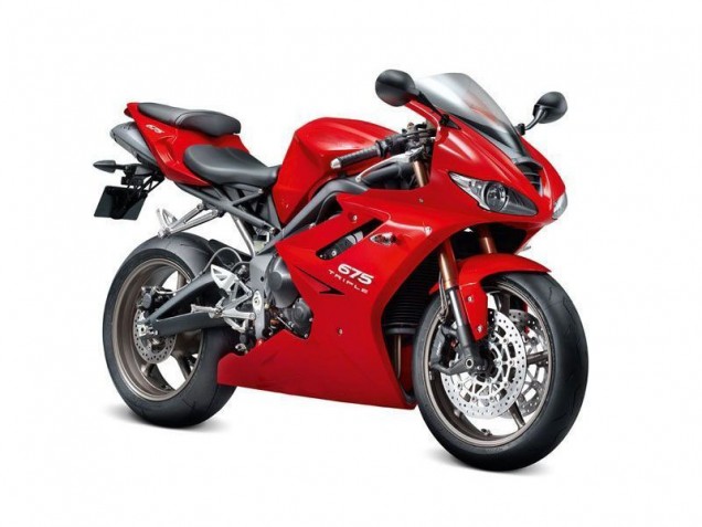 2006-2008 Red Triumph Daytona 675 Triple Motorbike Fairing UK