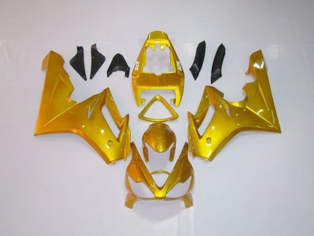 2006-2008 Gold Triumph Daytona 675 Triple Motorcycle Fairing Kit UK