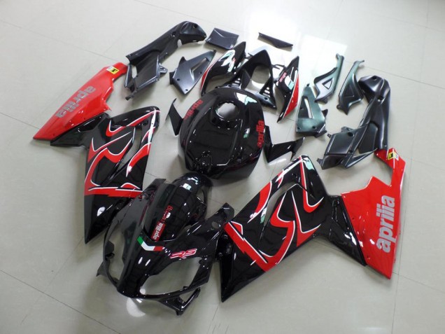 2006-2011 Black and Red Aprilia RS125 Motor Fairings UK