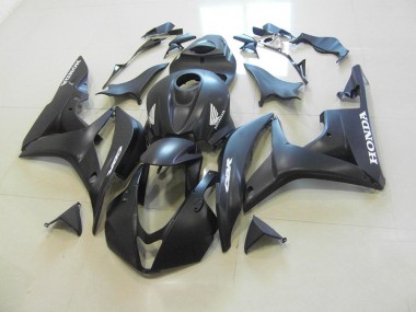 2007-2008 Matte Black Race Version Honda CBR600RR Motorbike Fairing Kits UK