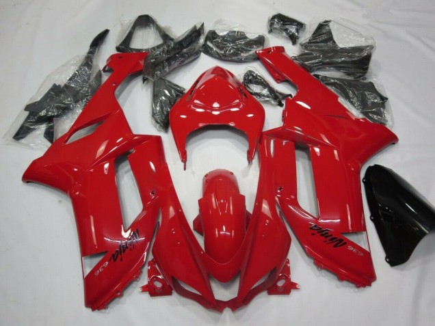 2007-2008 Red Kawasaki ZX6R Motor Fairings UK