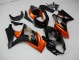 2007-2008 Orange Black Suzuki GSXR 1000 K7 Motor Fairings UK