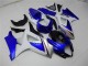 2007-2008 Blue White Suzuki GSXR 1000 K7 Motorcycle Fairings UK