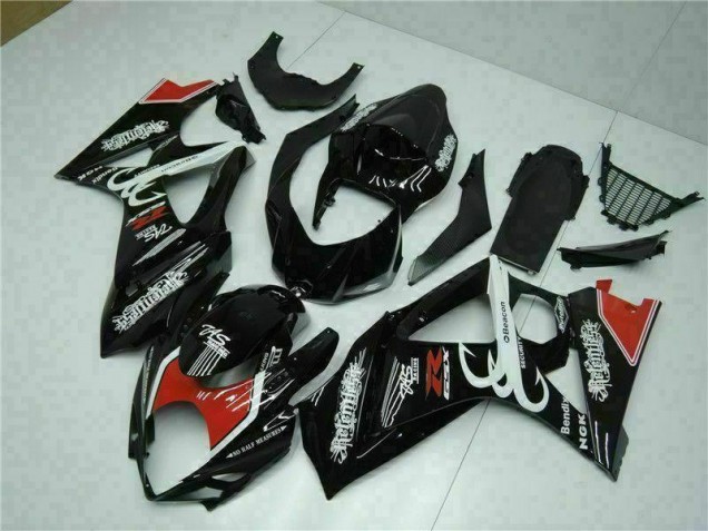 2007-2008 Black Suzuki GSXR 1000 K7 Bike Fairing UK