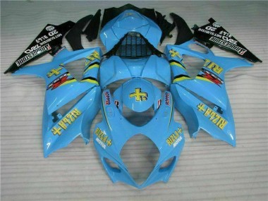 2007-2008 Blue Suzuki GSXR 1000 K7 Motorbike Fairing UK