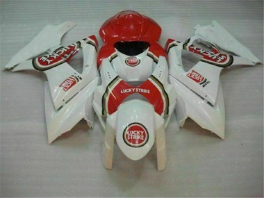 2007-2008 Red White Suzuki GSXR 1000 K7 Motor Bike Fairings UK