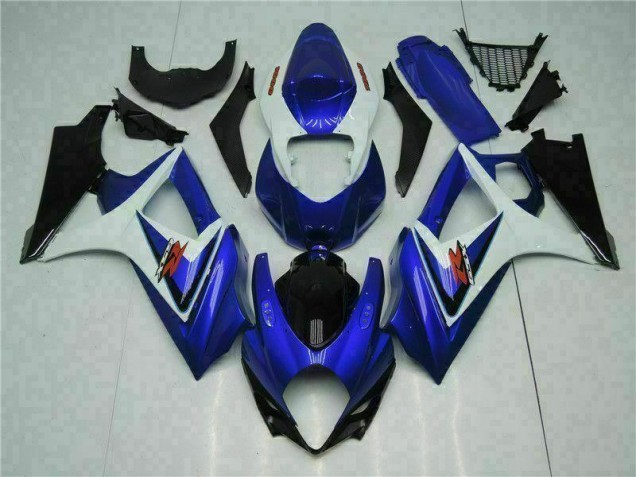 2007-2008 Blue Suzuki GSXR 1000 K7 Motorcycle Fairings Kits UK