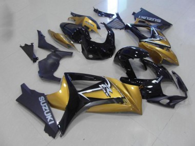 2007-2008 Gold Black Suzuki GSXR 1000 K7 Replacement Fairings UK