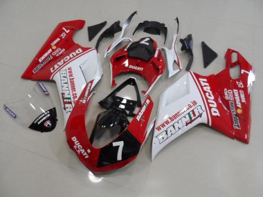 2007-2014 Banner 7 Ducati 848 1098 1198 Motorbike Fairing UK