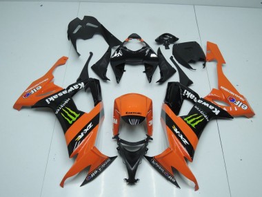 2008-2010 Orange Monster Kawasaki ZX10R Motorbike Fairing UK