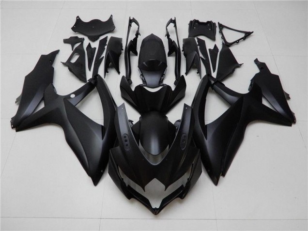 2008-2010 Matte Black Suzuki GSXR 600/750 Moto Fairings UK