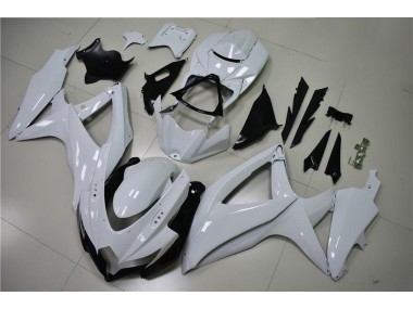 2008-2010 Glossy White Suzuki GSXR 600/750 Motorcycle Fairing UK