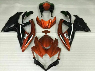 2008-2010 Red Black Suzuki GSXR 600/750 Motorbike Fairings UK