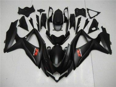 2008-2010 Black Suzuki GSXR 600/750 Motorcycle Fairings UK