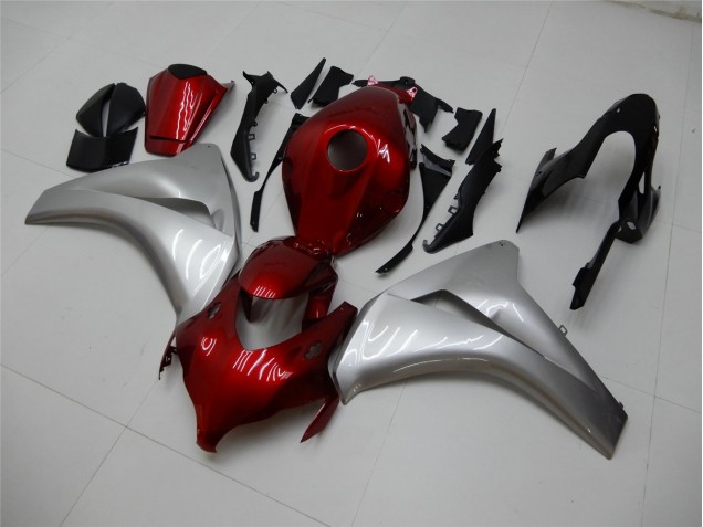 2008-2011 Red Silver Honda CBR1000RR Motorbike Fairings UK