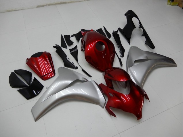 2008-2011 Red Silver Honda CBR1000RR Motorbike Fairings UK