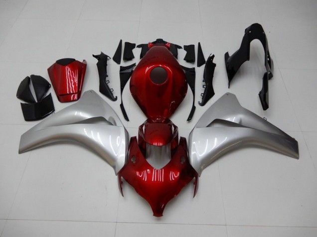 2008-2011 Red Silver Honda CBR1000RR Motorbike Fairings UK