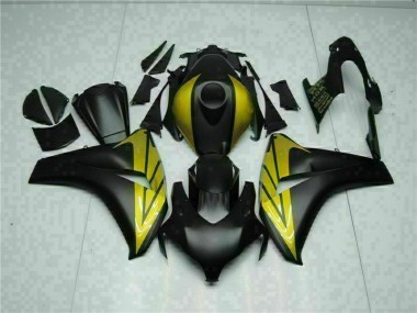 2008-2011 Black Gold Honda CBR1000RR Replacement Motorcycle Fairings UK