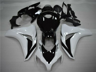 2008-2011 White Black Honda CBR1000RR Motorbike Fairing Kits UK