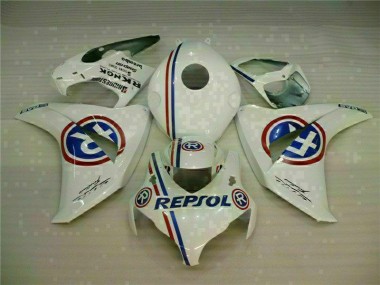 2008-2011 White Blue Repsol Honda CBR1000RR Bike Fairing UK