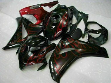 2008-2011 Red Flame Honda CBR1000RR Motorbike Fairing Kits UK