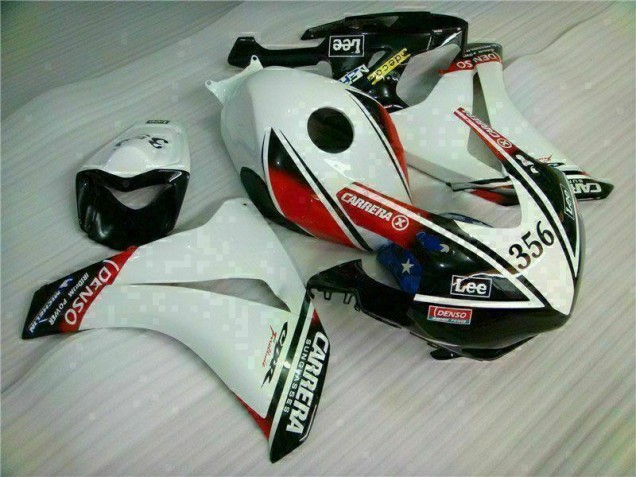 2008-2011 White Black Honda CBR1000RR Motorcylce Fairings & Plastics UK