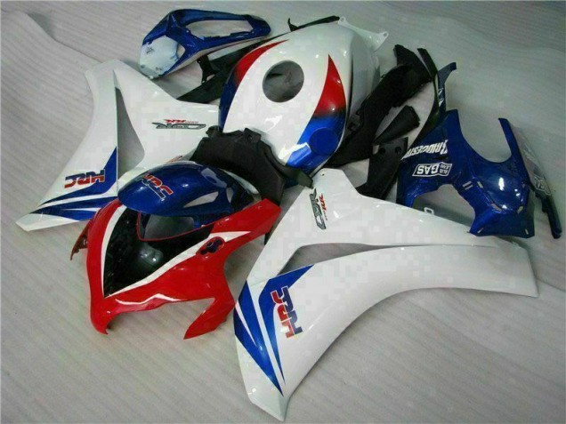 2008-2011 White Blue Honda CBR1000RR Bike Fairing & Plastics UK