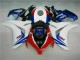 2008-2011 White Blue Honda CBR1000RR Bike Fairing & Plastics UK