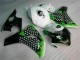 2008-2011 Green White Honda CBR1000RR Motor Bike Fairings UK