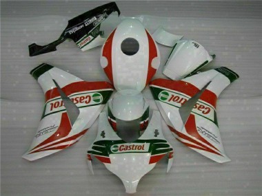 2008-2011 White Red Honda CBR1000RR Motorcycle Replacement Fairings UK