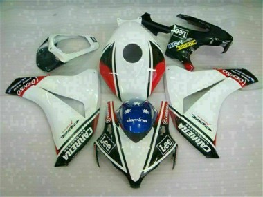 2008-2011 White Honda CBR1000RR Motorcycle Fairings & Plastics UK