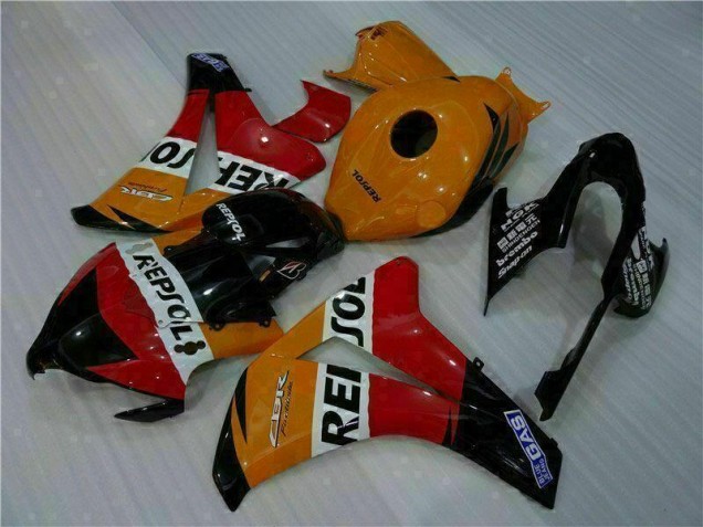 2008-2011 Orange Repsol Honda CBR1000RR Motorbike Fairings UK