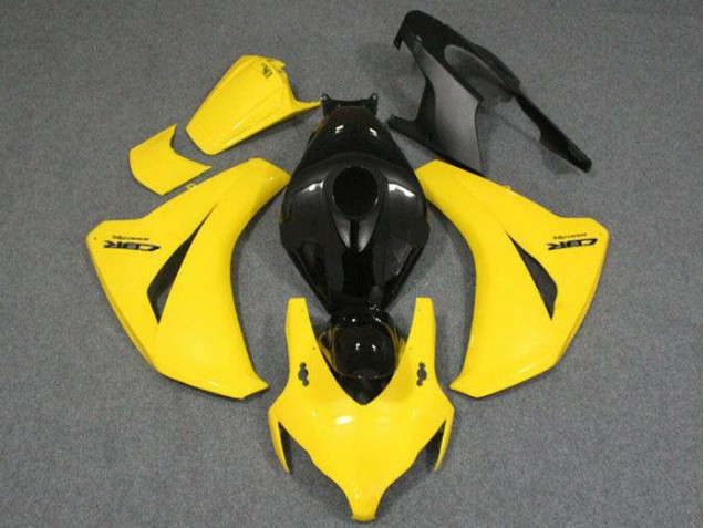 2008-2011 Yellow Black Honda CBR1000RR Motorcycle Fairing Kits UK