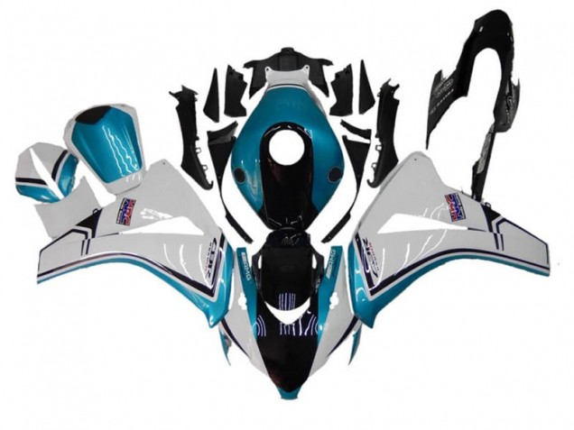 2008-2011 Blue White Black Honda CBR1000RR Replacement Fairings UK