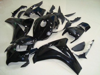 2008-2011 All Black with No Decals Honda CBR1000RR Motorcycle Fairing Kit UK