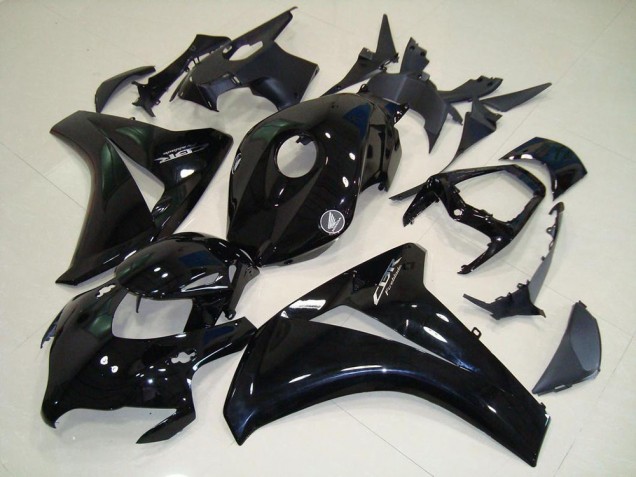 2008-2011 Glossy Black Chrome Decals Honda CBR1000RR Replacement Motorcycle Fairings UK